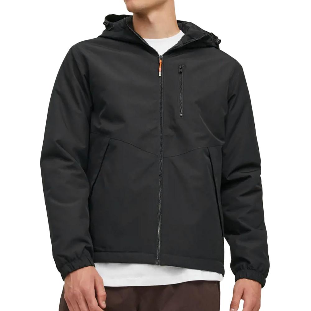 Veste Noir Homme Jack & Jones Hooded pas cher