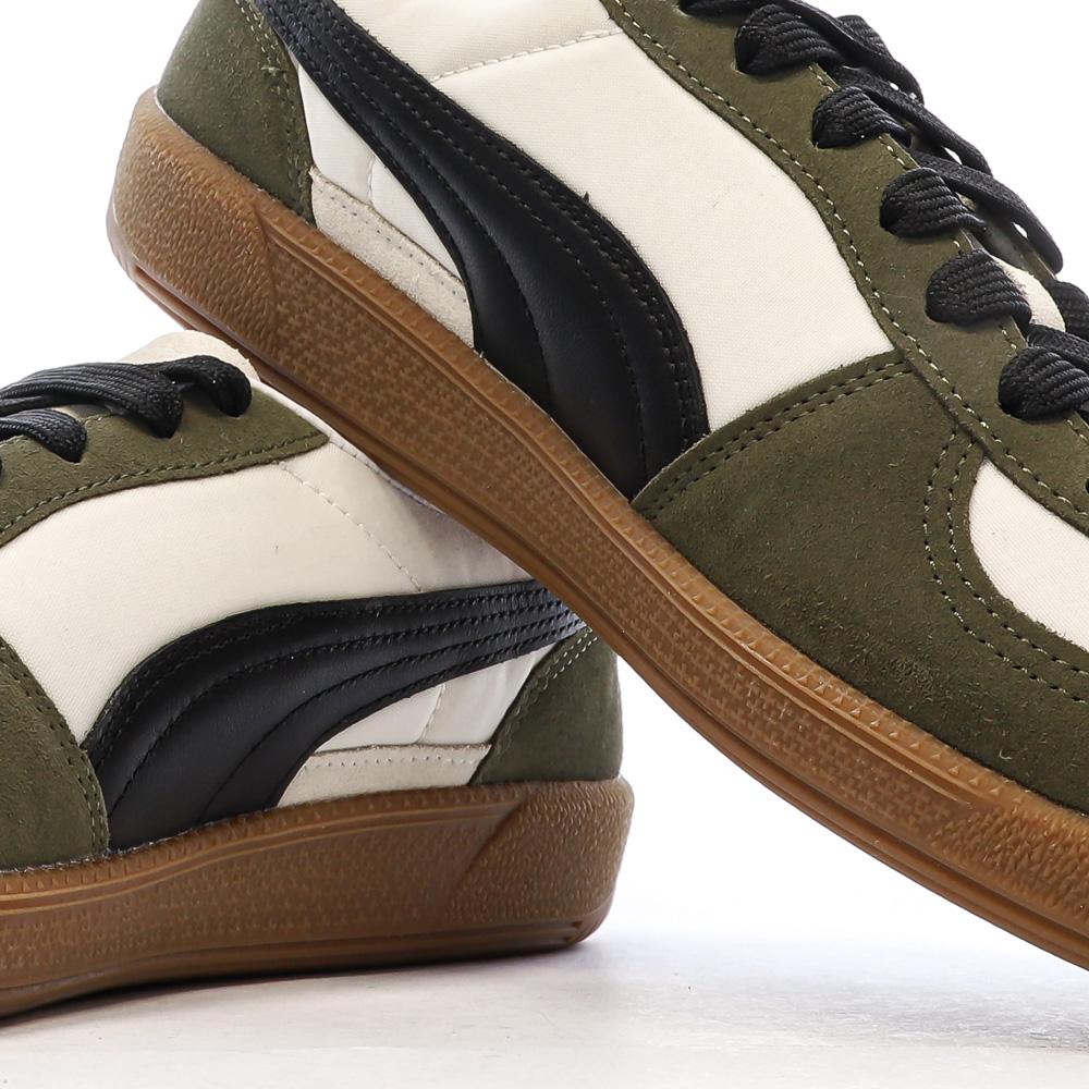 Baskets Kaki/Beige Homme Puma Palermo vue 7