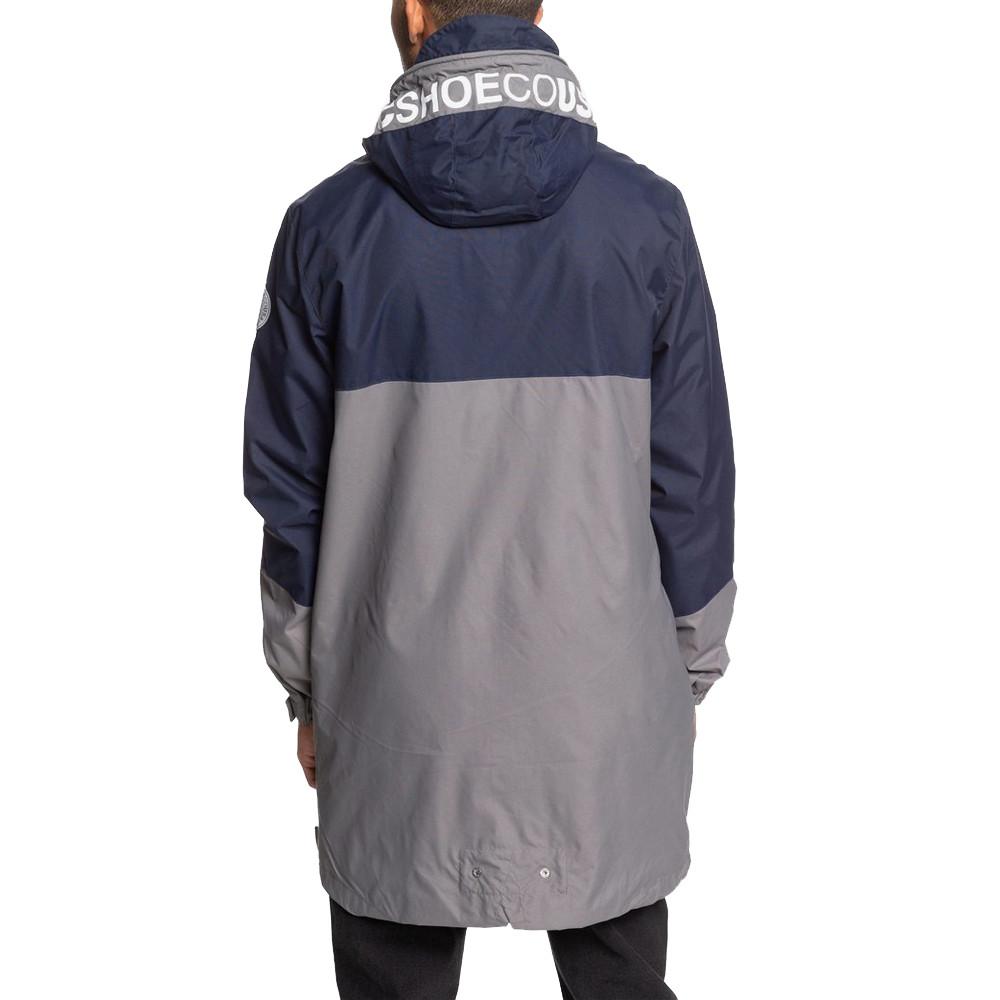 Parka Grise et Bleue Homme Dc Shoes Nukove vue 2