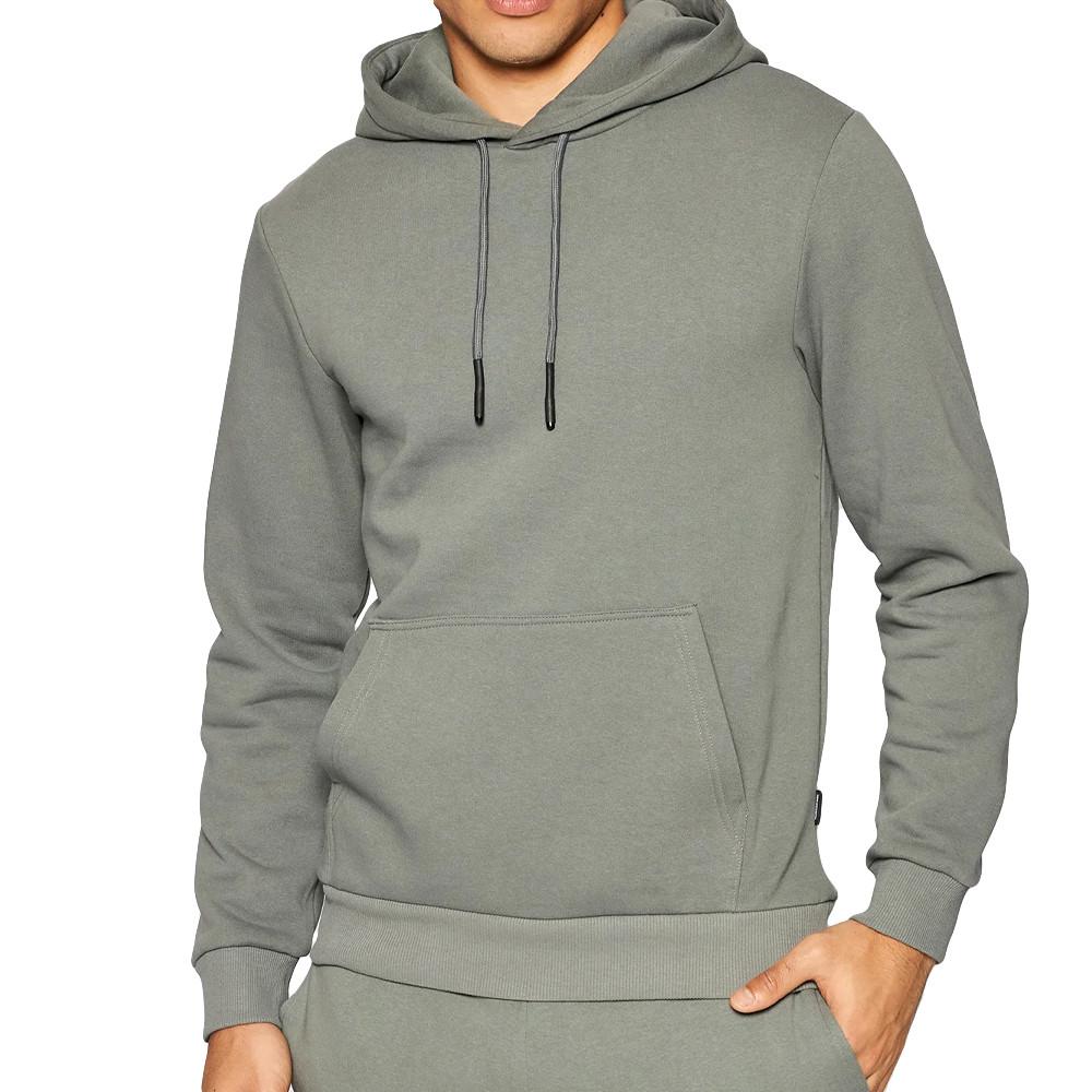 Sweat à capuche Kaki Clair Homme Only & Sons Ceres pas cher