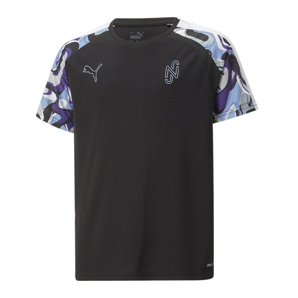 Neymar JR Maillot de foot Noir Garçon Puma Jersey 658327 pas cher