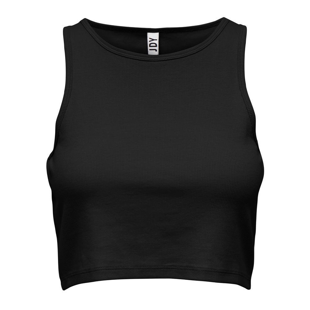 Crop Top Noir Femme JDY Sofia pas cher
