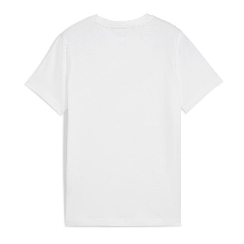 T-Shirt Blanc Fille Puma Graphic vue 2
