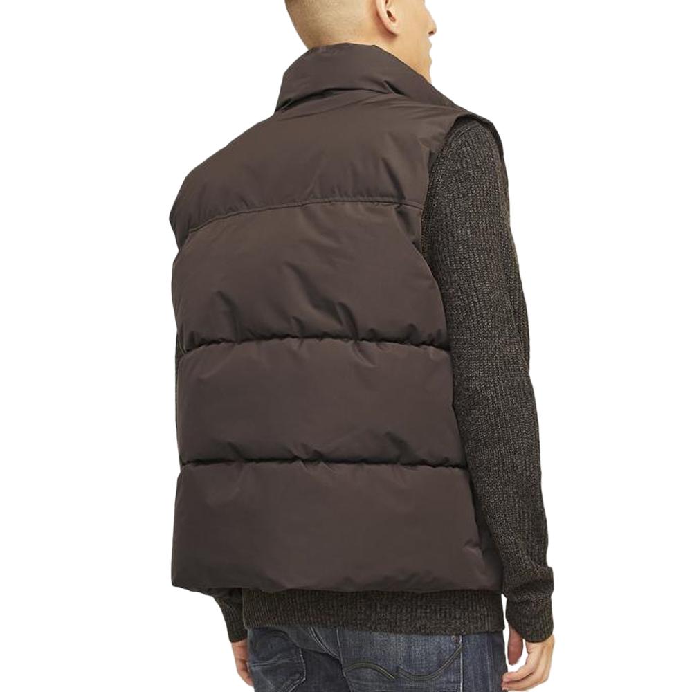 Doudoune Sans Manche Marron Homme Jack & Jones Bradley vue 2