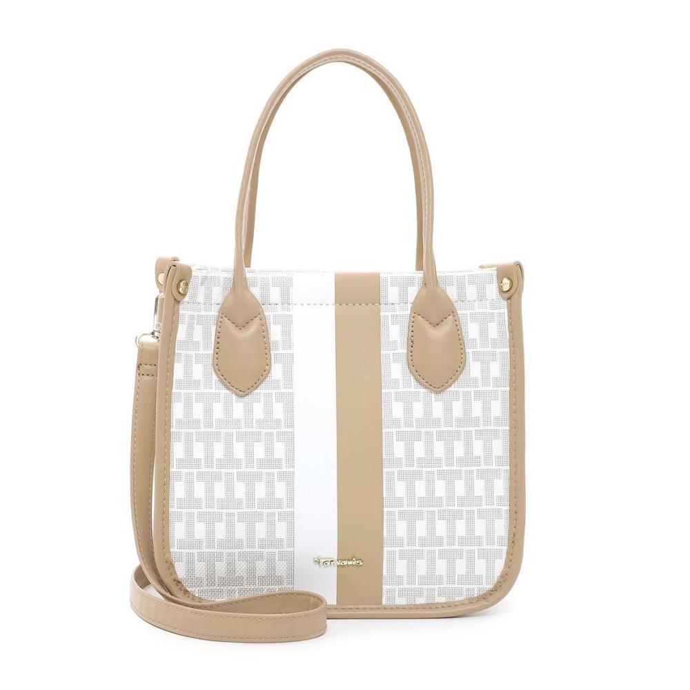 Sac à main Beige/Blanc Femme Tamaris Liz pas cher