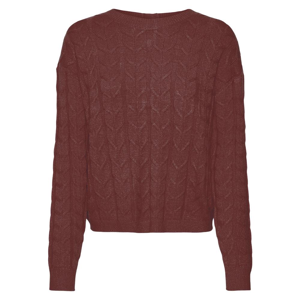 Pull Bordeaux Femme Vero Moda Tilda pas cher