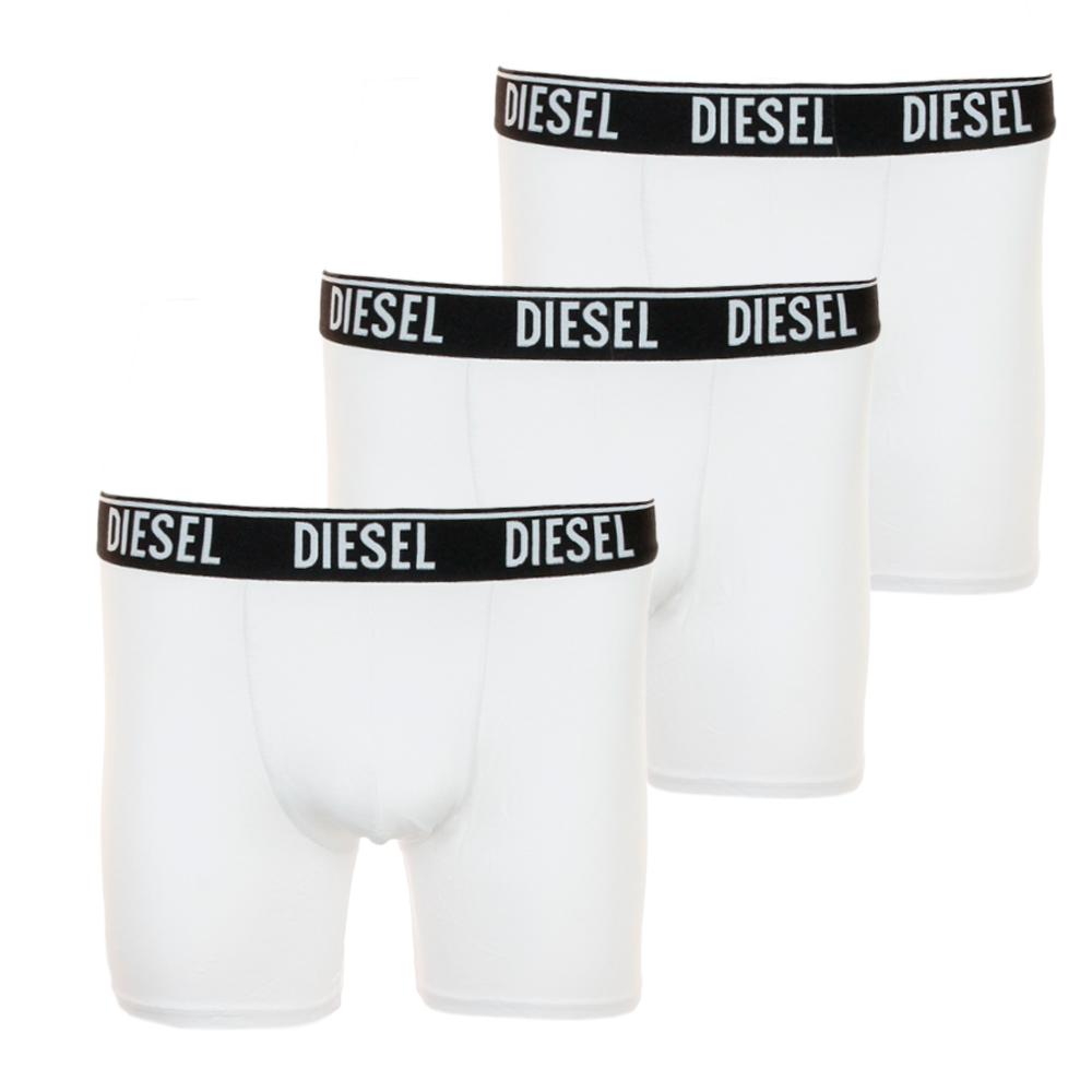 3x Boxers Blanc/Noir Homme Diesel Sebastian pas cher