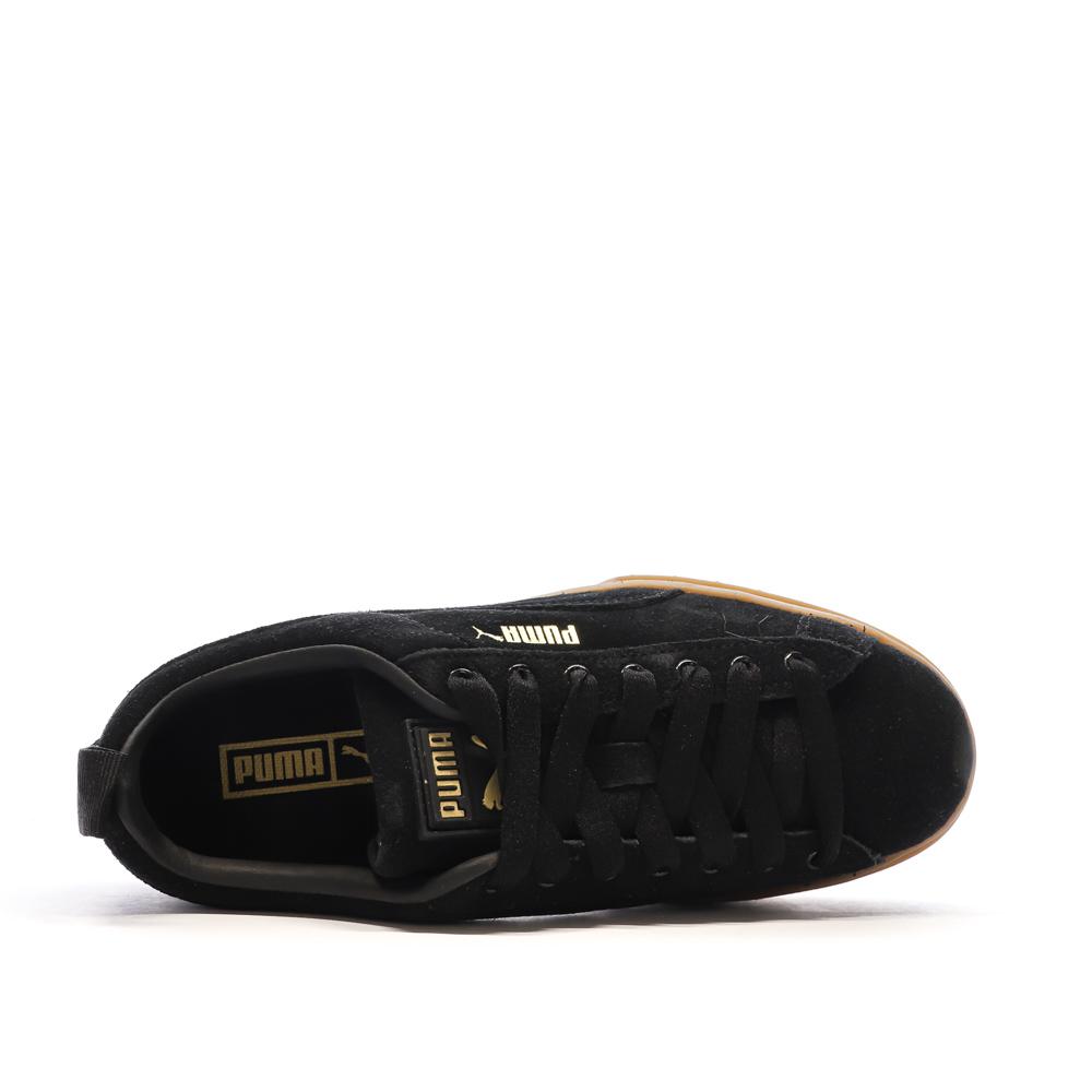 Baskets Noire/Marron Femme Puma Mayze vue 4