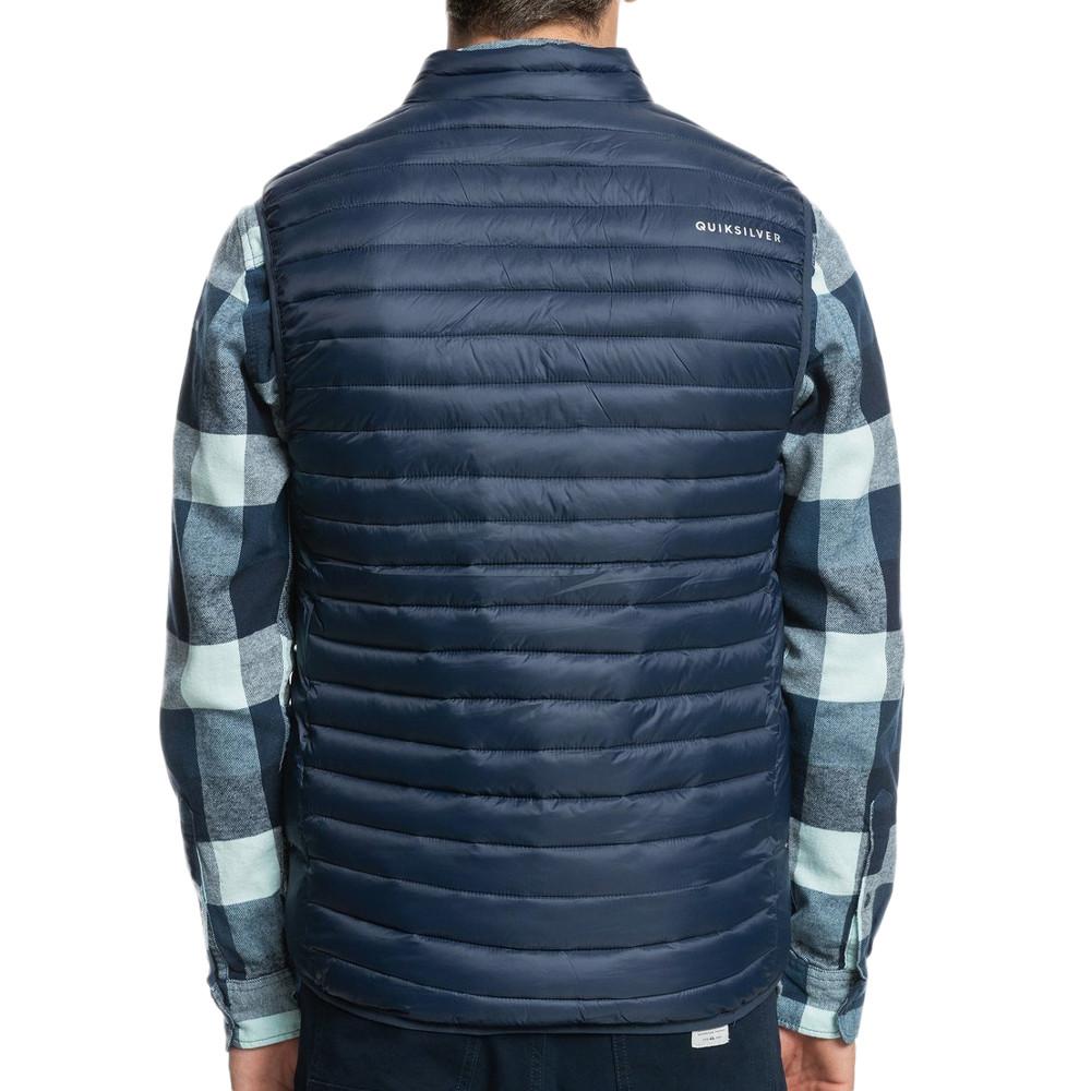 Doudoune sans Manche Marine Homme Quiksilver Scaly vue 2