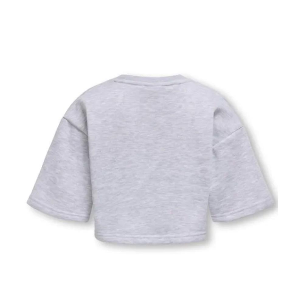 T-Shirt Gris Fille Kids ONLY Kogfave vue 2