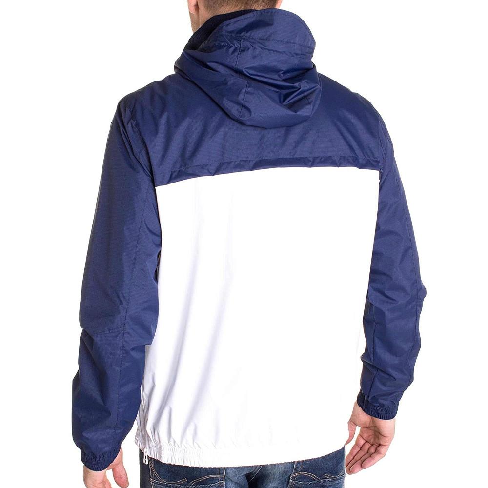 Veste Coupe-Vent Blanc/Bleu Homme Teddy Smith Banko vue 2