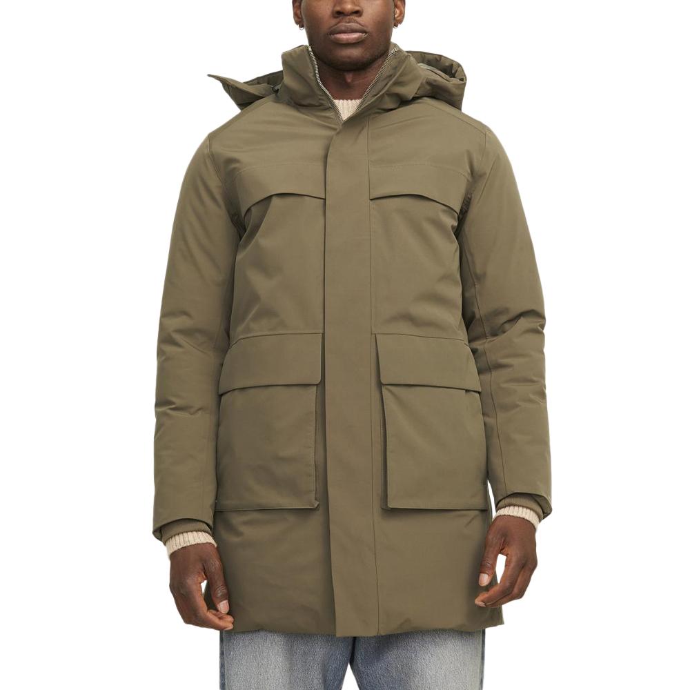 Parka Kaki Homme Jack & Jones Blawave pas cher
