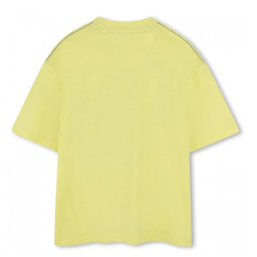 Gelbes Timberland-T-Shirt für Jungen T60422 Ansicht 2