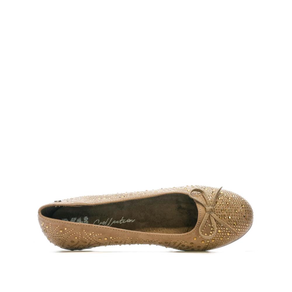 Ballerine Beige Femme Xti Ballet Pumps vue 4