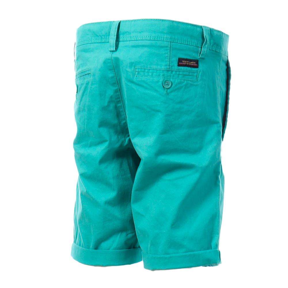 Short Chino Bleu Garçon Teddy Smith 60404679D vue 2