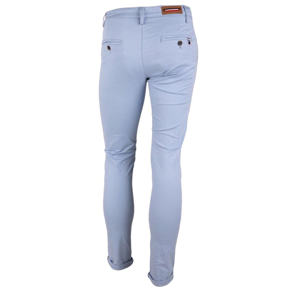 Chino Bleu Homme La Maison Blaggio Tenali vue 2