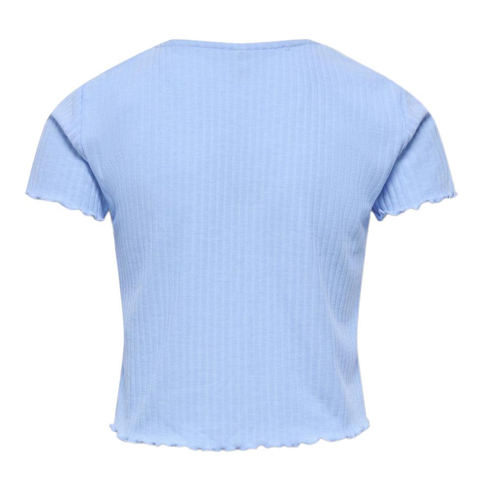 T-shirt Bleu Clair Fille Only Nella vue 2