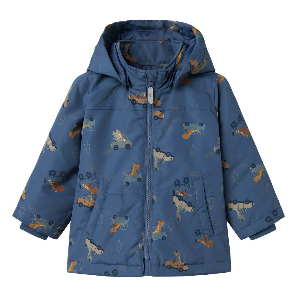 Manteau Bleu Foncé Garçon Name it Tracteur pas cher