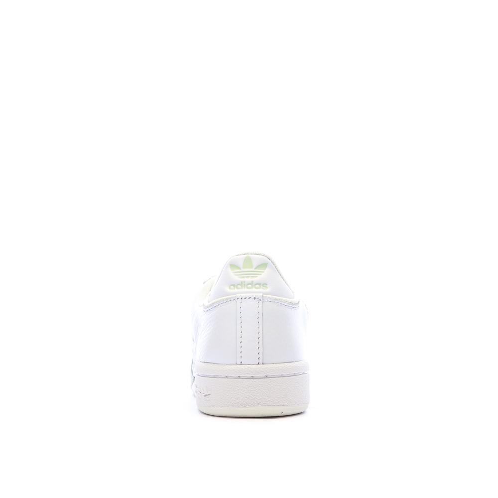 Baskets Blanc/Vert Femme Adidas Continental 80 Stripes vue 3