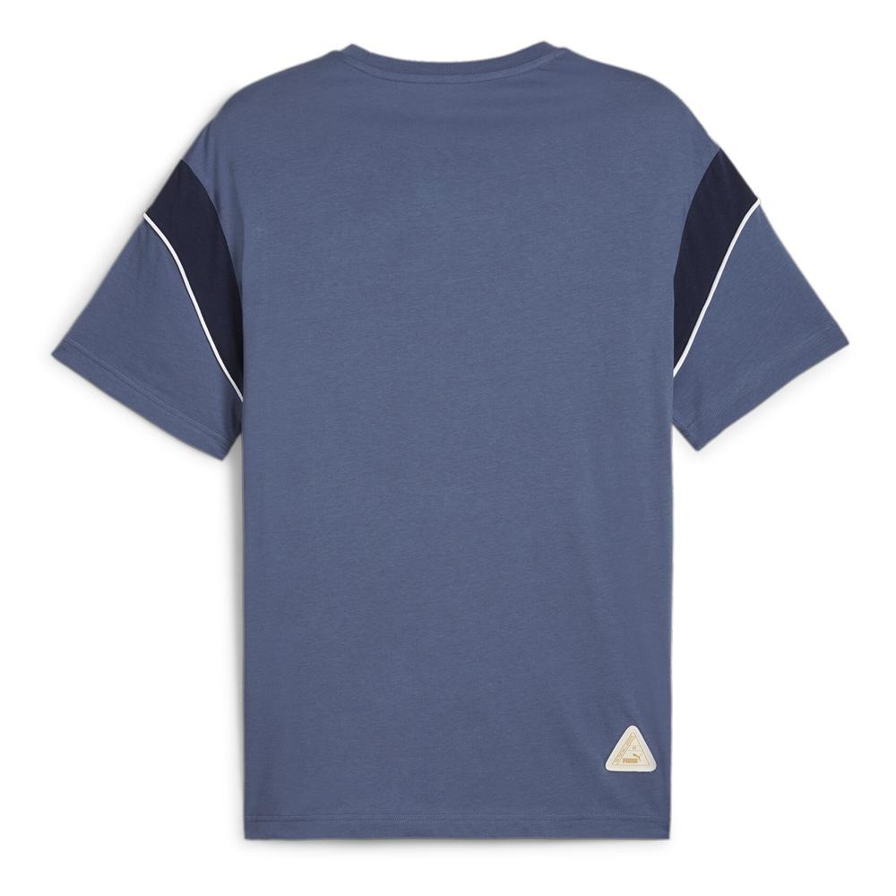 OM T-Shirt Bleu Homme Puma Ftblarchive vue 2