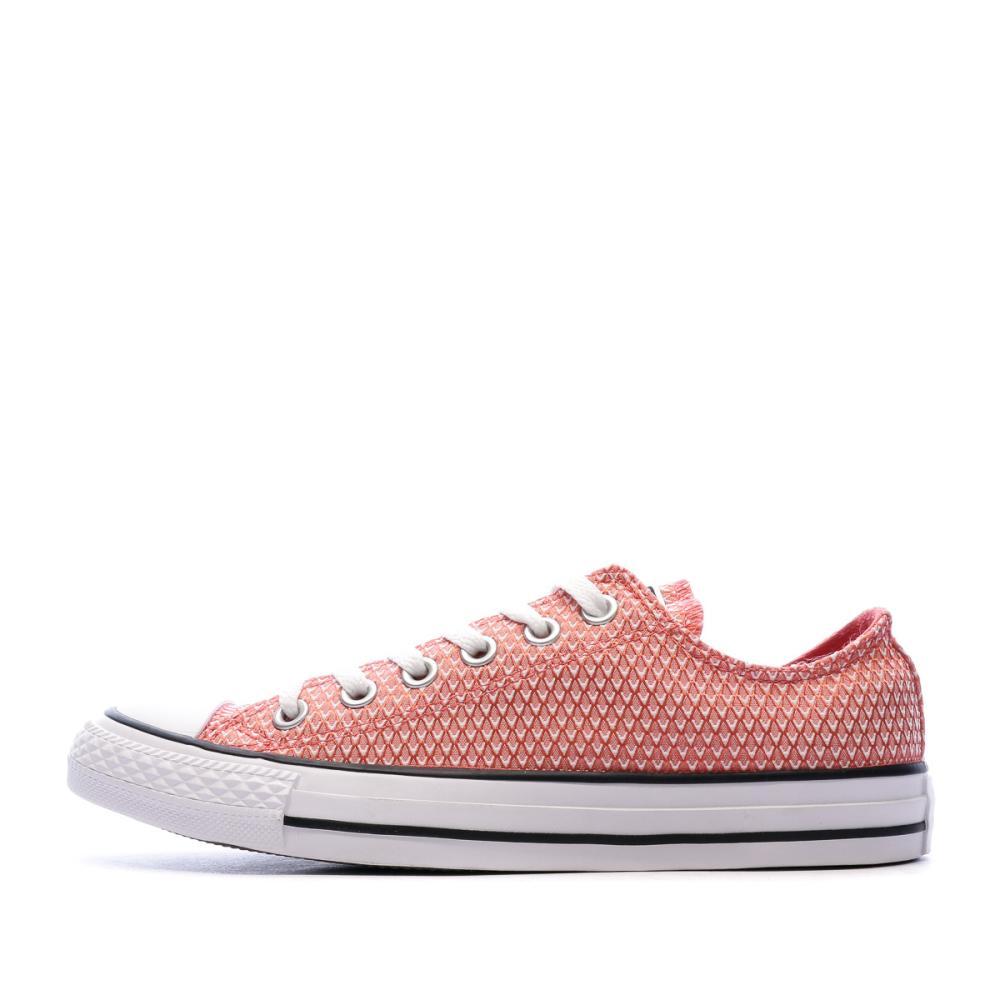 All Star Baskets Rouge motif Femme Converse pas cher