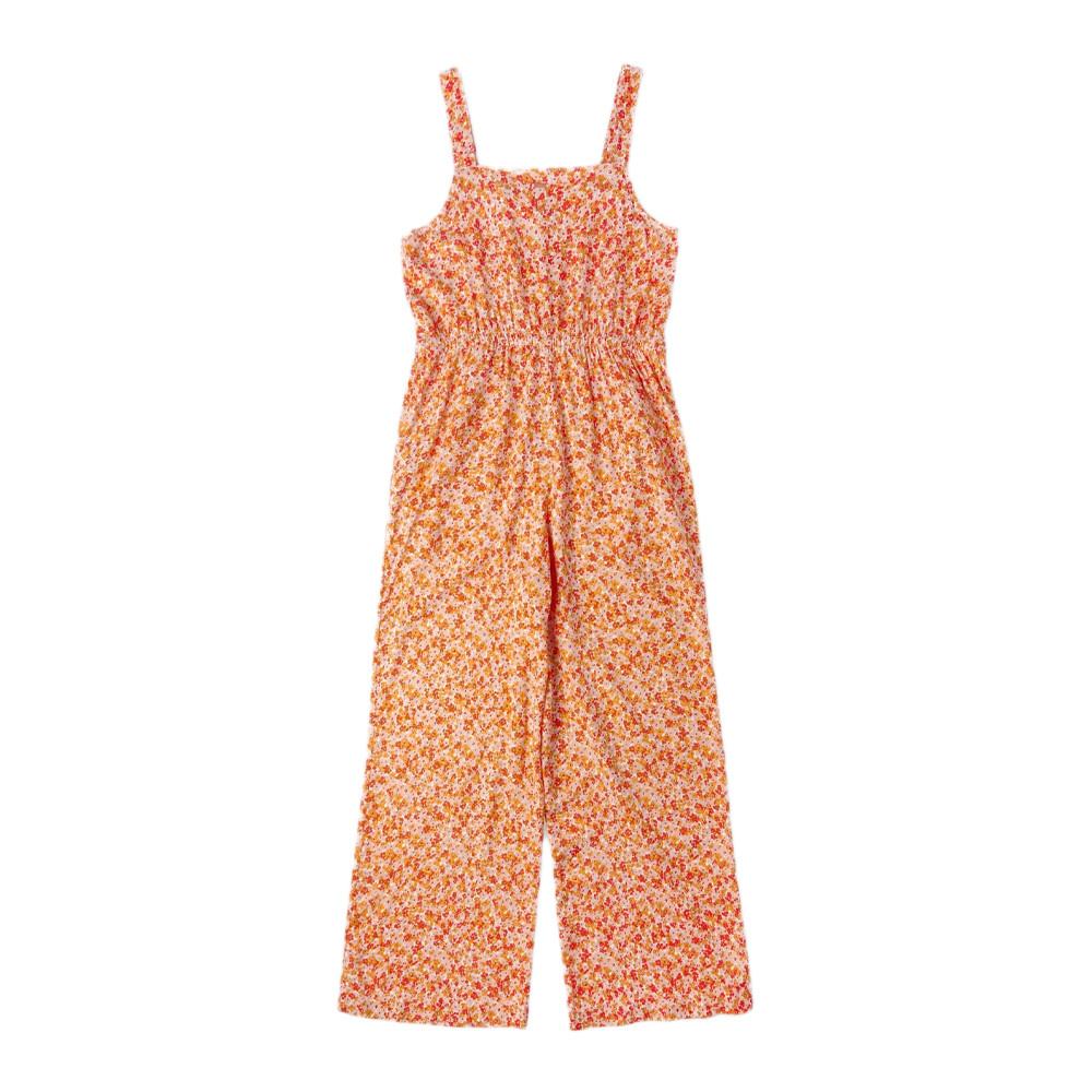 Combinaison Fleuries Rouge/Rose Fille O'Neill Jumpsuit vue 2