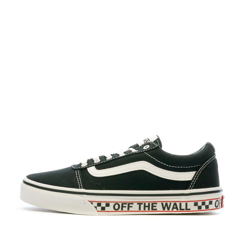 Baskets Noires Garçon Vans Ward pas cher