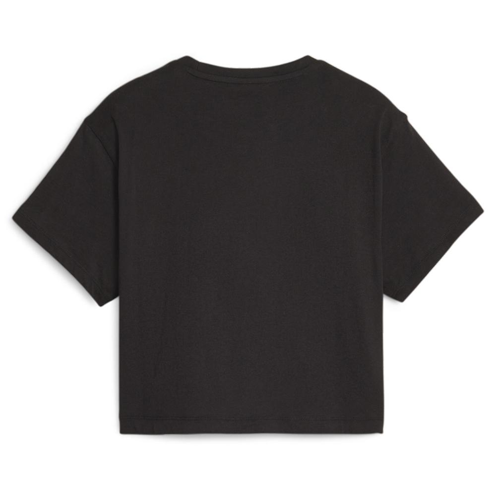 Crop top Noir Fille Puma 845346 vue 2