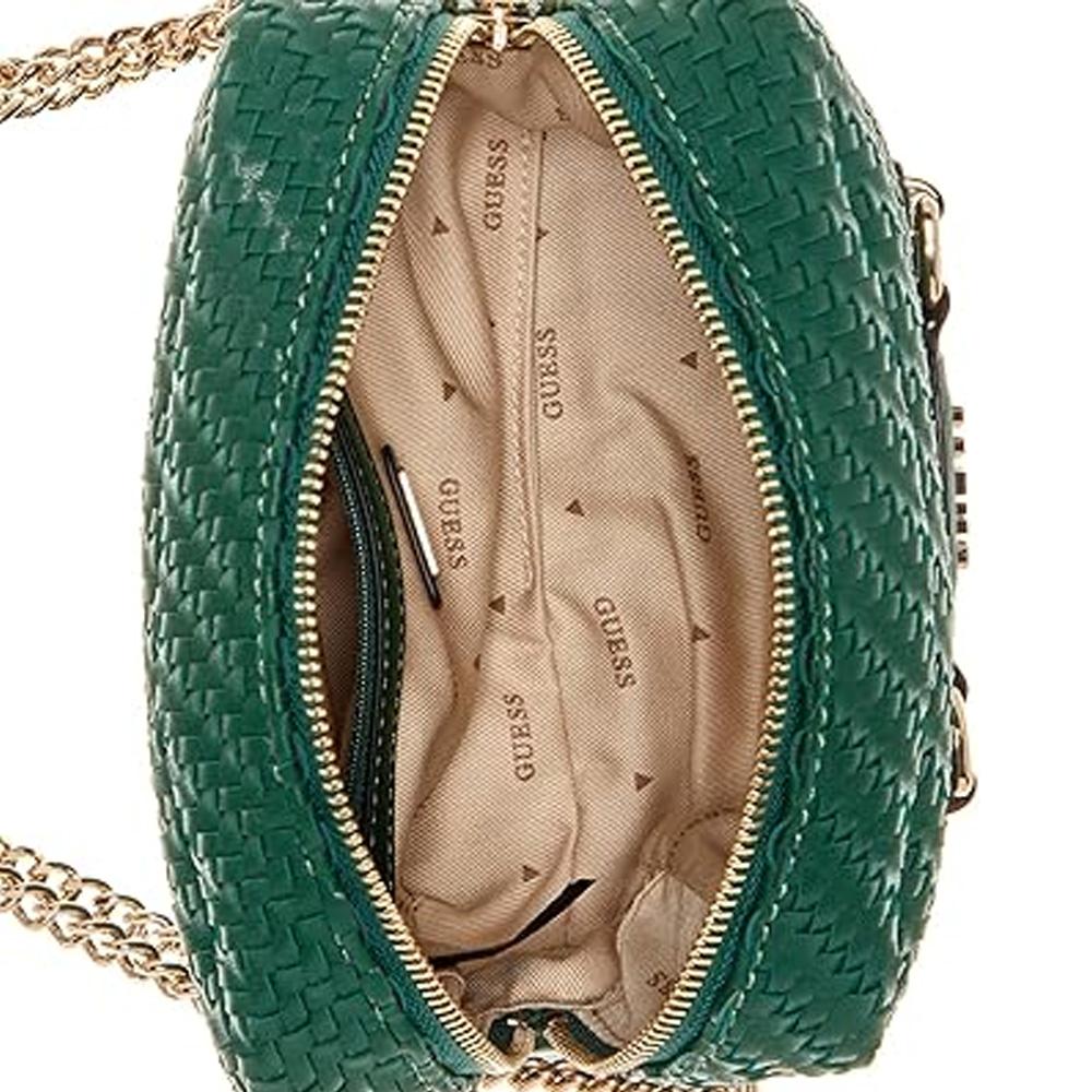 Sac à bandoulière Vert Femme Guess Francy Camera vue 3