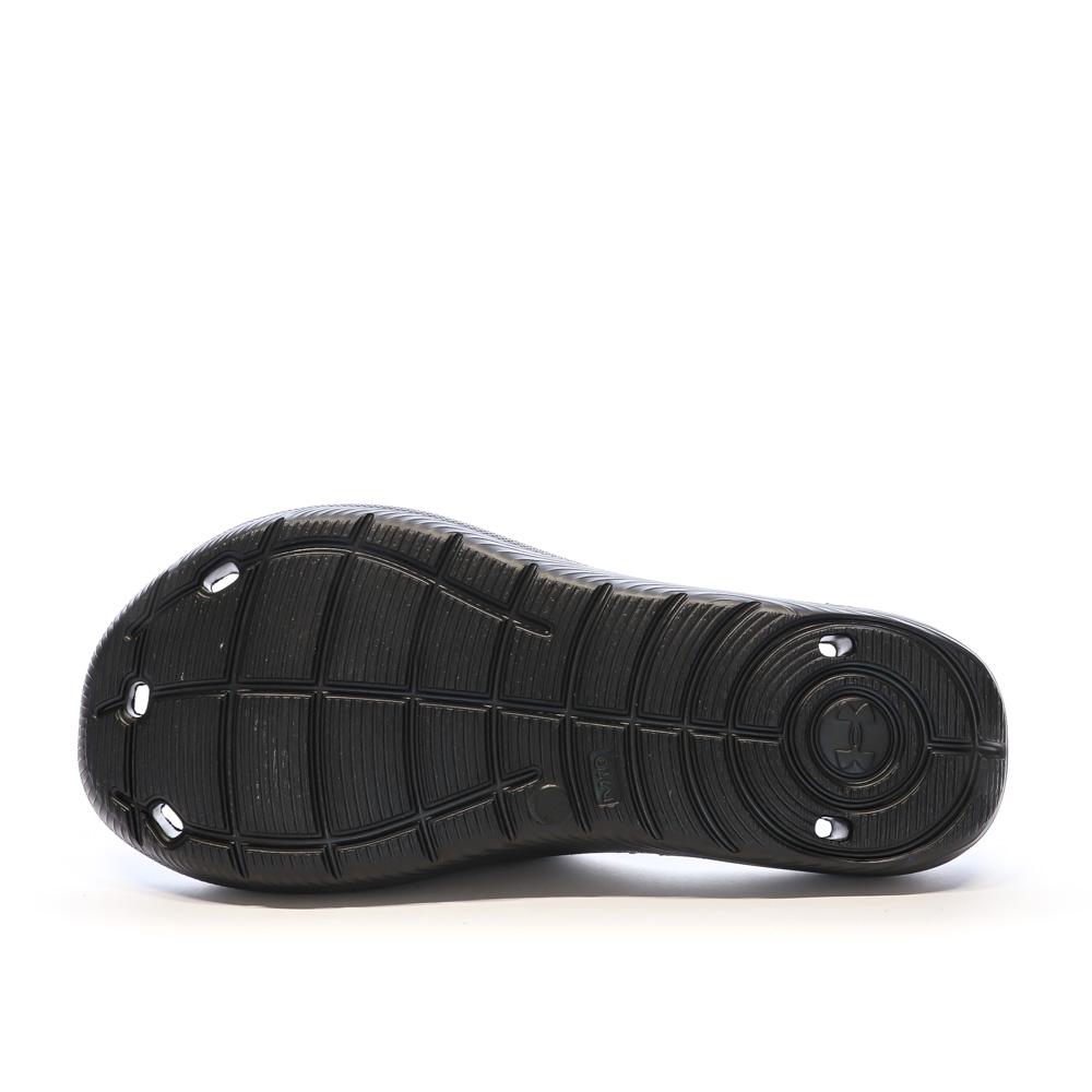 Claquettes Noires Homme Under Armour Locker vue 2