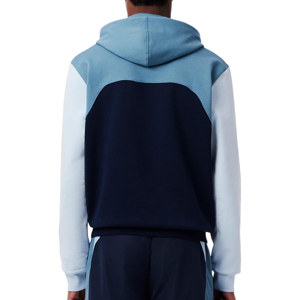 Sweat Bleu Homme Lacoste Classic Block vue 2