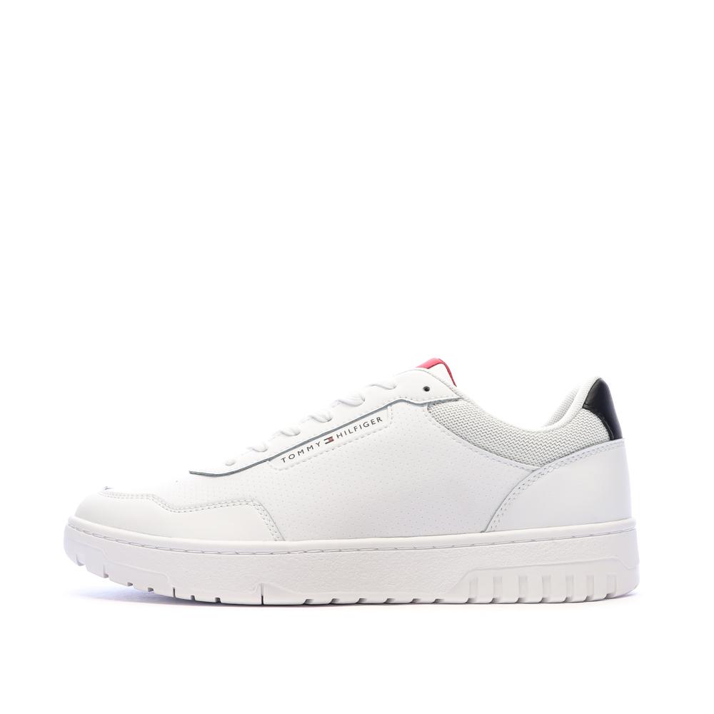 Baskets Blanches Homme Tommy Hilfiger Core pas cher