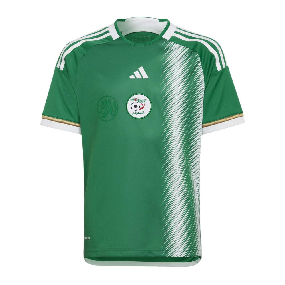 Algérie Maillot de foot Extérieur Vert Garçon Adidas 2022 pas cher
