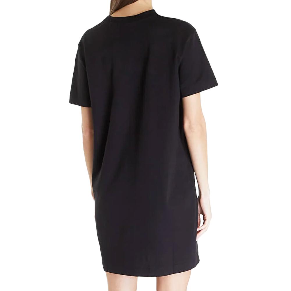 Robe Noire Femme Calvin Klein Jeans Satin vue 2