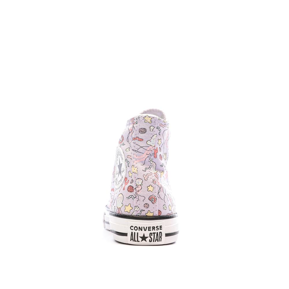Baskets Violettes Garçon/Fille Converse Chuck Taylor All Star A03578C vue 3