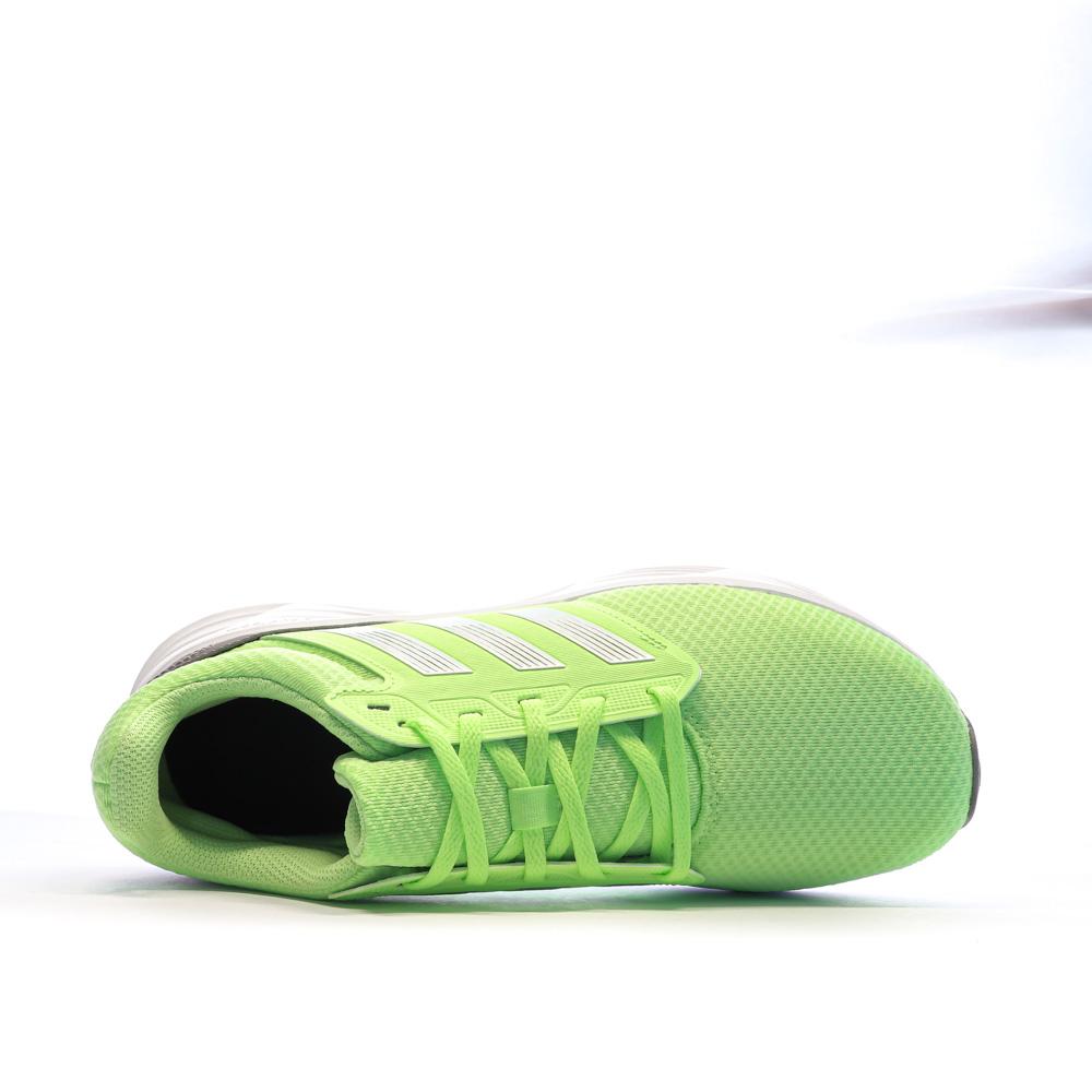 Chaussures de Running Vertes Homme Adidas Galaxy 6 vue 4