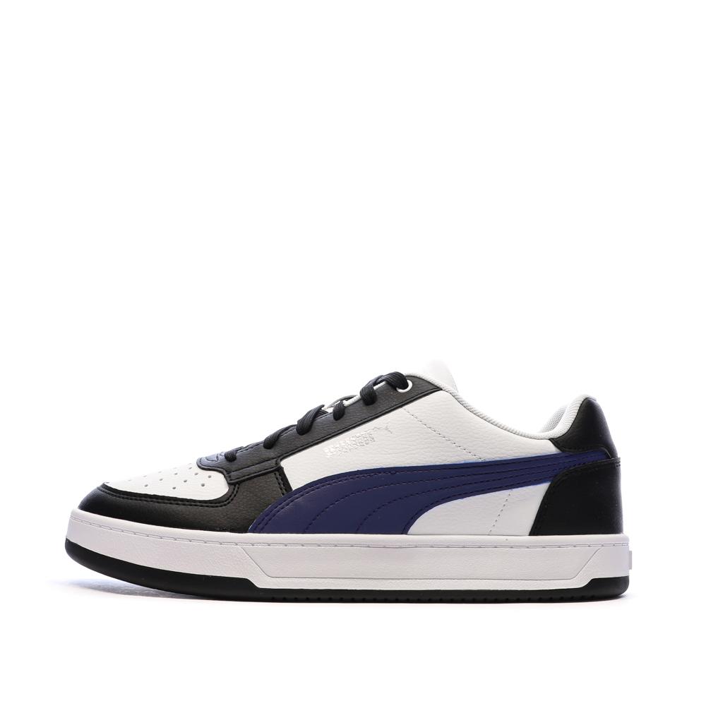 Baskets Blanc/Noir/Bleu Homme Puma Caven 2.0 pas cher