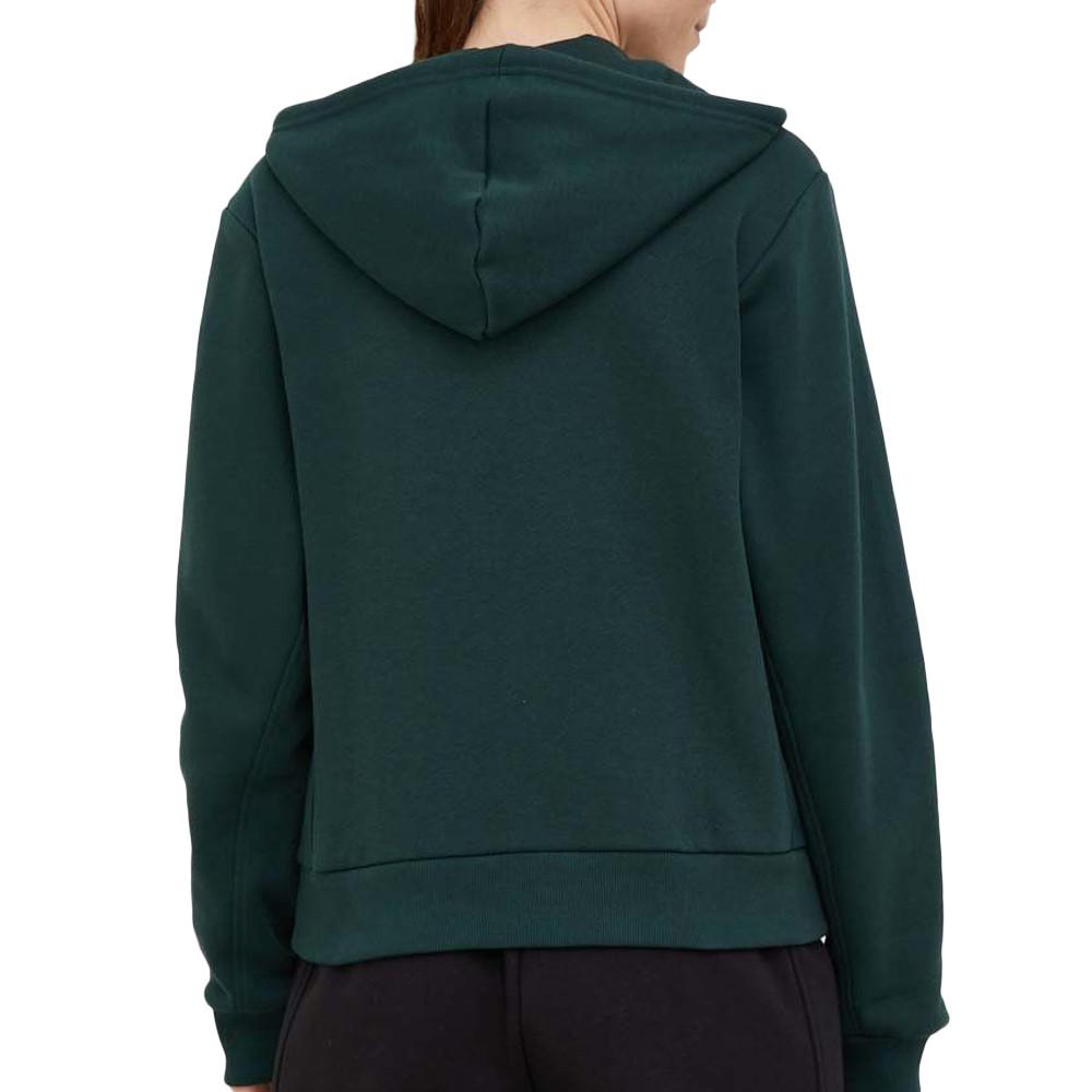 Sweat Zippé Vert Femme Adidas HN4216 vue 2