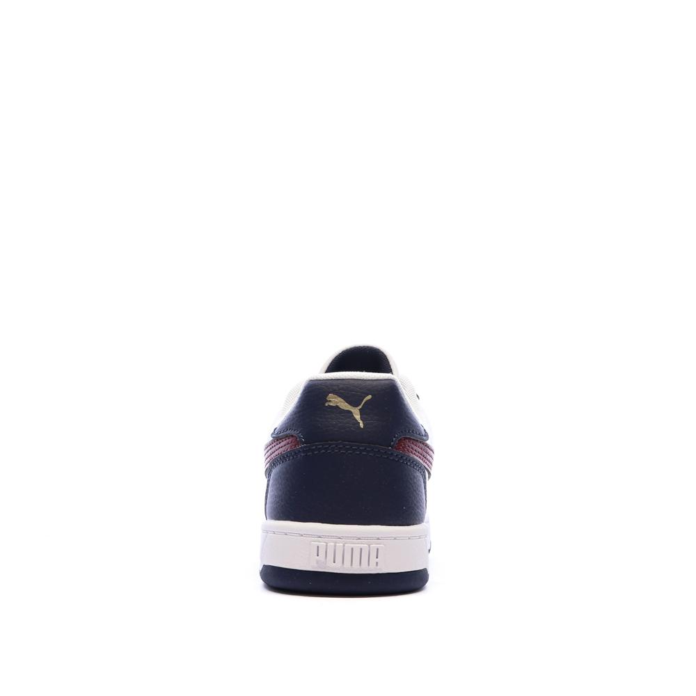 Baskets Blanc/Marine/Bordeaux Femme Puma Caven 2.0 vue 3