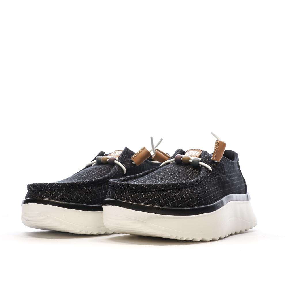 Chaussures Noires Femme Hey Dude Wally Sport Mesh vue 6