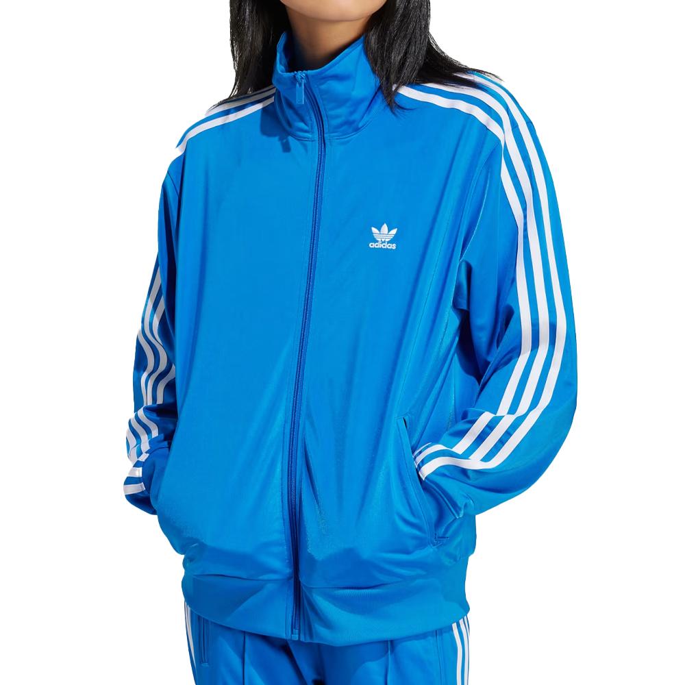 Adidas Veste Bleue Femme Adidas Firebird TT pas cher