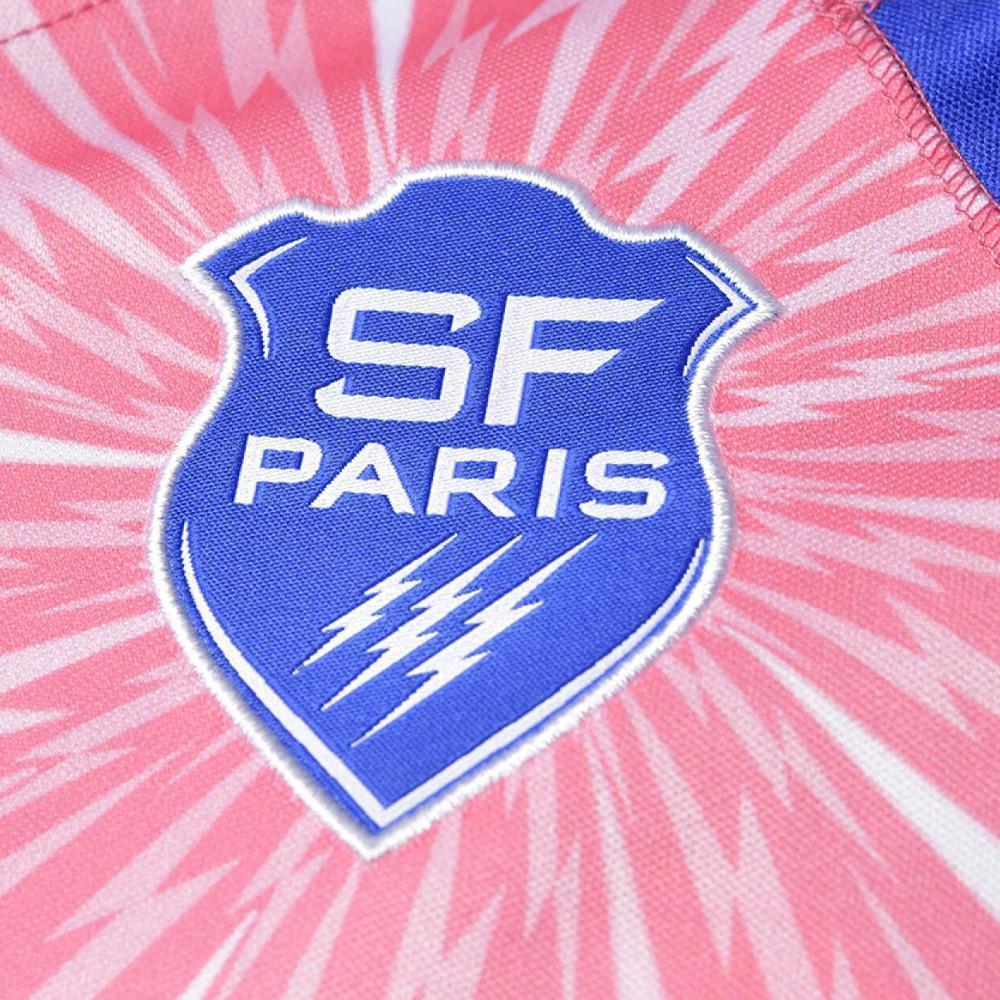 Stade Français Maillot de rugby Domicile Bleu Homme Kappa 2021/2022 vue 3
