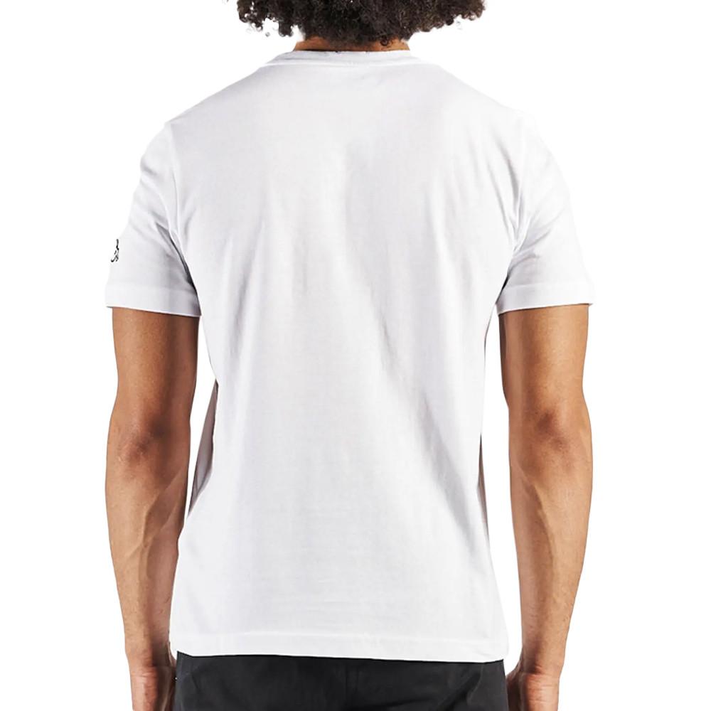 T-shirt Blanc Homme Kappa Logo Fromen Slim vue 2