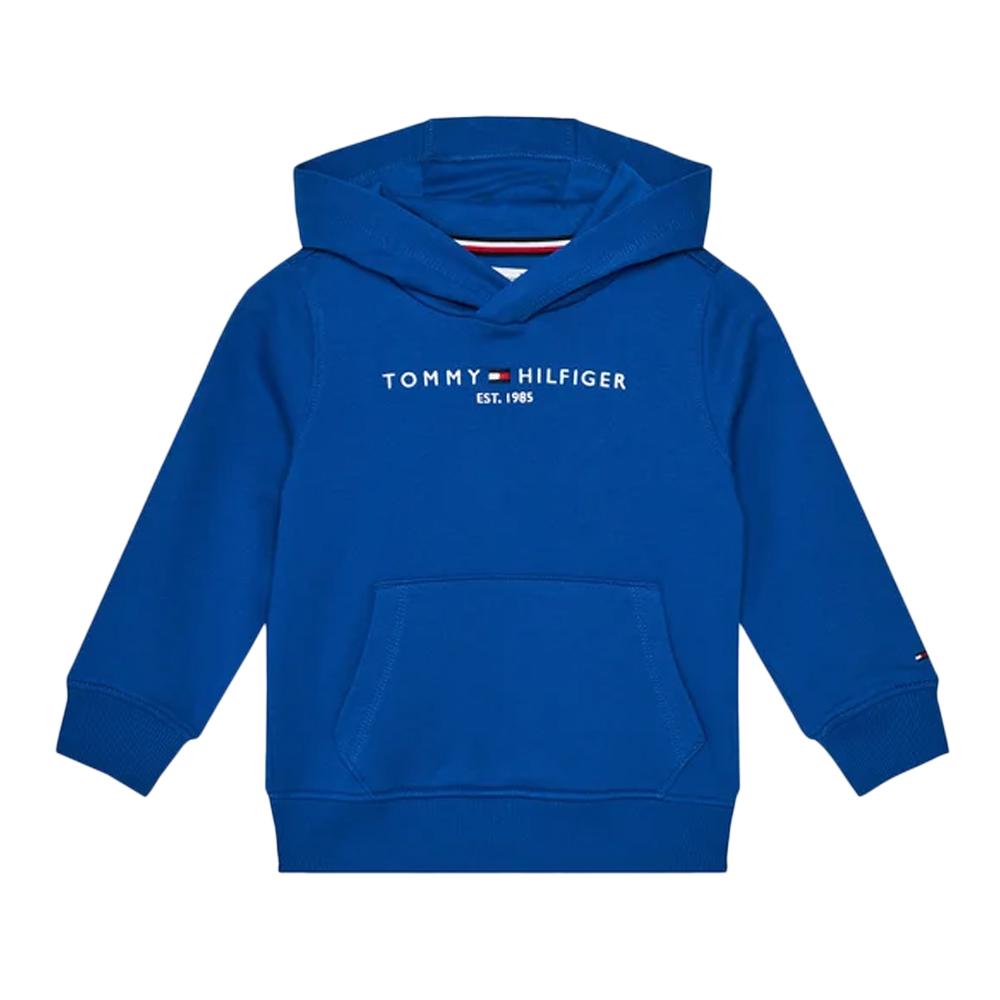 Sweat Bleu Roi Garçon Tommy Hilfiger KS0KS00205 pas cher