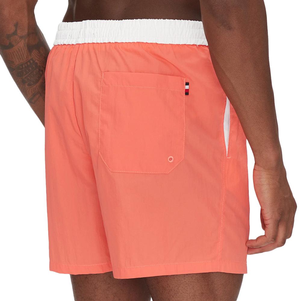 Short de Bain Orange Homme Tommy Hilfiger Drawstring vue 2