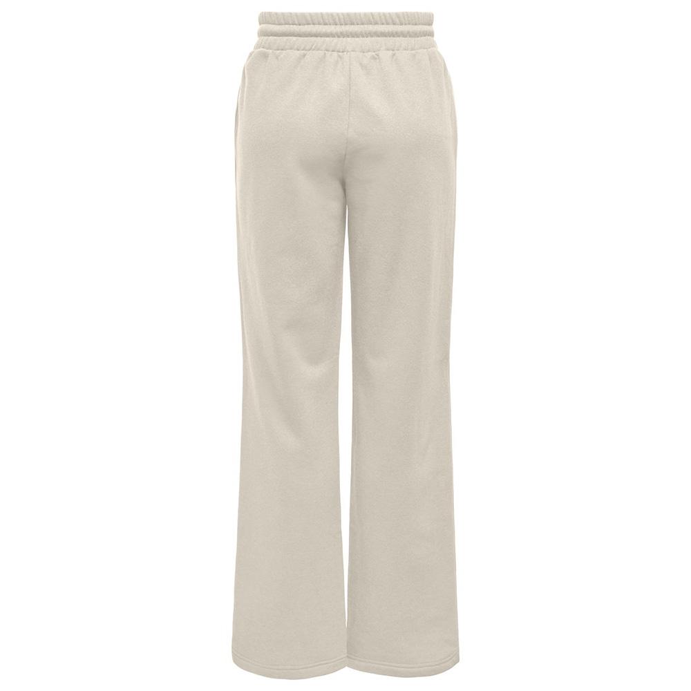 Beigefarbene, locker sitzende Hose für Damen von Only Lanor Ansicht 2