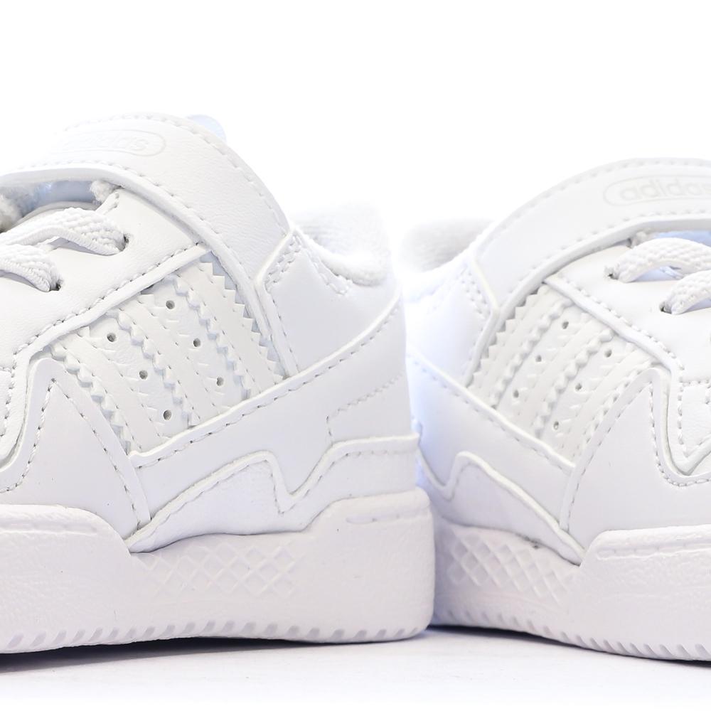 Baskets Blanches Garçon Adidas Forum Lows vue 7