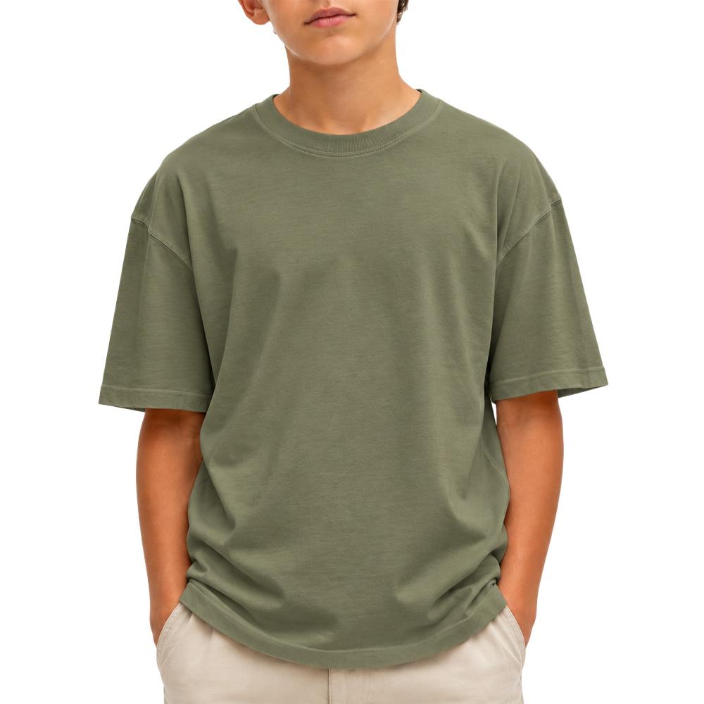 T-Shirt Kaki Garçon Paname Brothers pas cher