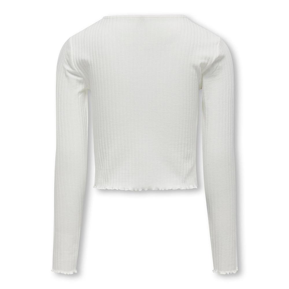 Top Blanc Fille Kids ONLY Nella vue 2