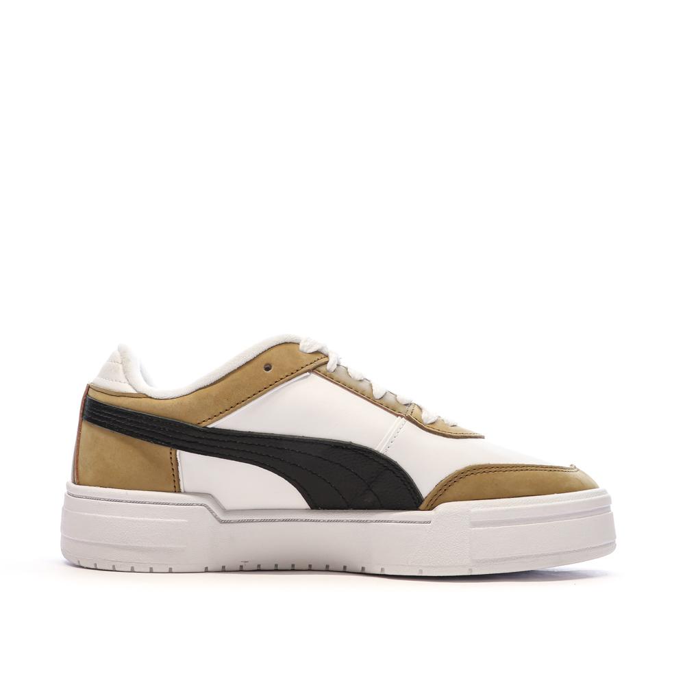 Baskets Blanc/Marron Homme PUMA Pro Sport vue 2